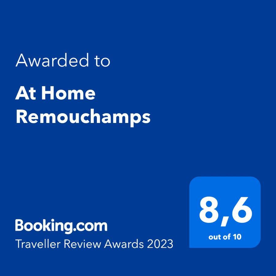 At Home Remouchamps Сунье-Ремушам Экстерьер фото